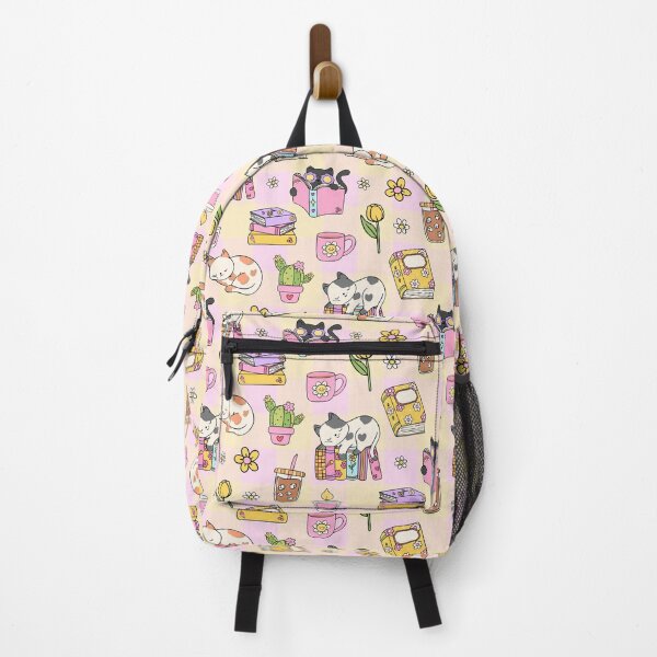 Item preview, Cozy Cat Books Coffee Seamless Pattern designed and sold by jianina-alondra.