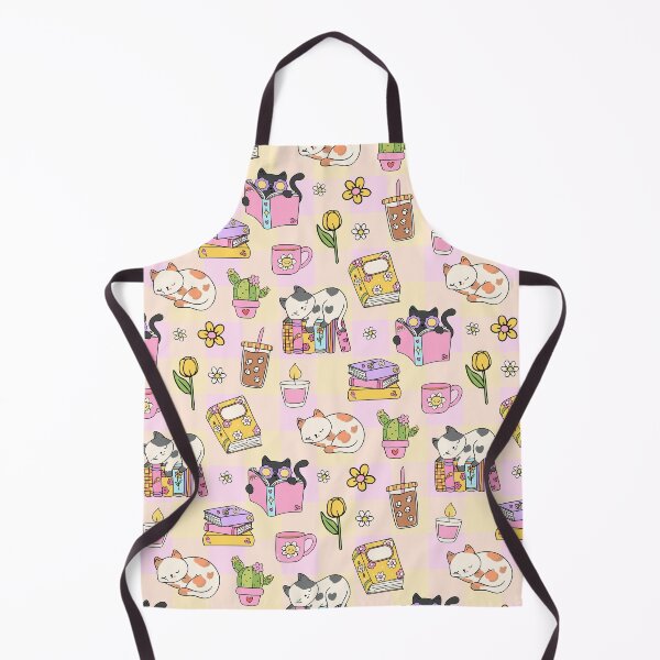 Item preview, Cozy Cat Books Coffee Seamless Pattern designed and sold by jianina-alondra.