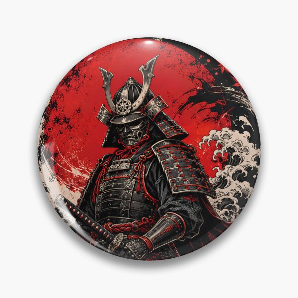Item preview, Crimson Ronin Samurai Warrior With Katana Sword designed and sold by Horizon-Design.