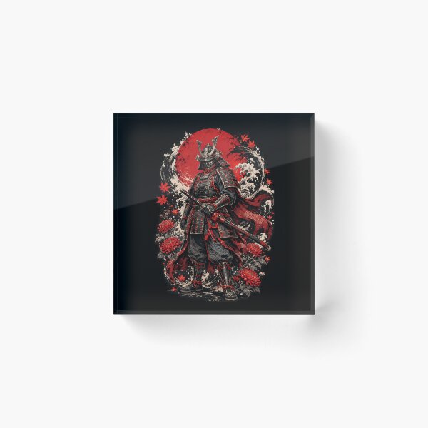 Item preview, Crimson Ronin Samurai Warrior With Katana Sword designed and sold by Horizon-Design.