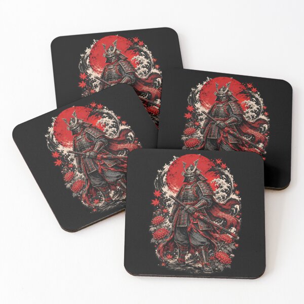 Item preview, Crimson Ronin Samurai Warrior With Katana Sword designed and sold by Horizon-Design.
