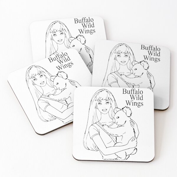 Item preview, Buffalo Wild Wings - Barbie - Koala designed and sold by a2ungugu.