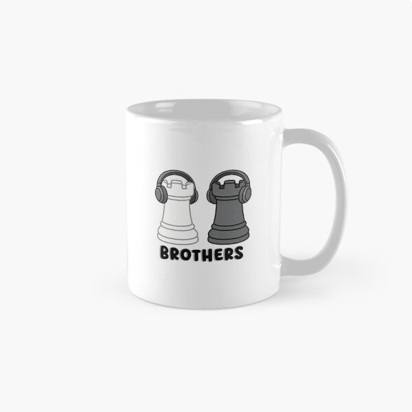 Item preview, Chess Bro: Rooks with Headphones designed and sold by Chezzstix.