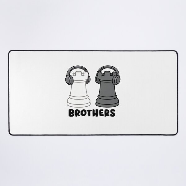 Item preview, Chess Bro: Rooks with Headphones designed and sold by Chezzstix.