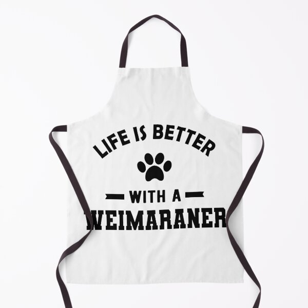 Item preview, Life Is Better With A Weimaraner Paw Print Dog designed and sold by GiaoCalonas.