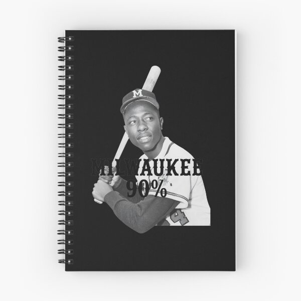 Item preview, Hank Aaron Vintage Milwaukee Braves Baseball designed and sold by ChemiCrocheting.