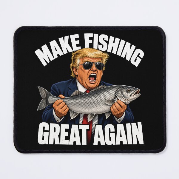 Item preview, Make Fishing Great Again Funny Design designed and sold by TshirtsOnline-.