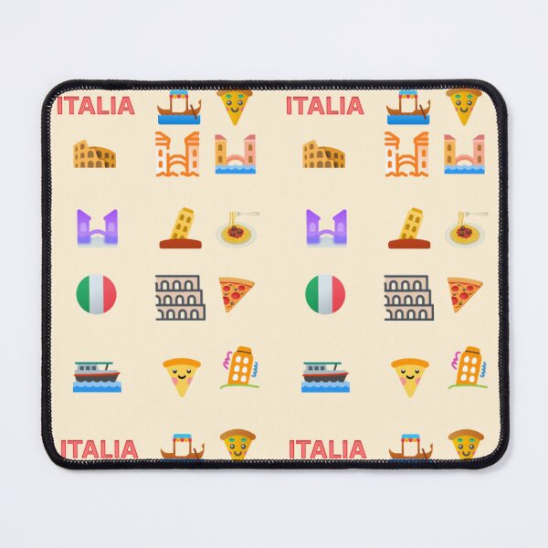 Item preview, Italia Travel & Culture | Cute Italian Landmarks and Food Icons designed and sold by Yasmine Mohammed.