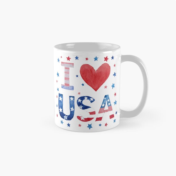 Item preview, I Love USA  designed and sold by PamLeeDesign.