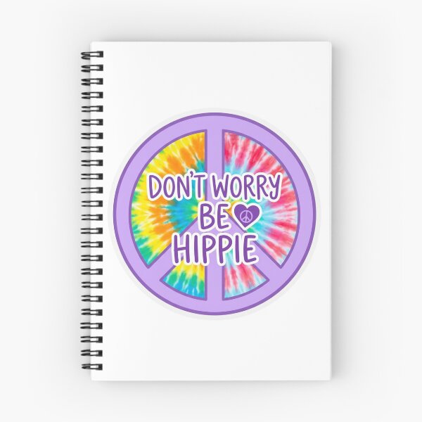 Item preview, Dont Worry Be Hippie Tie Dye Peace Sign Retro designed and sold by raedattia.