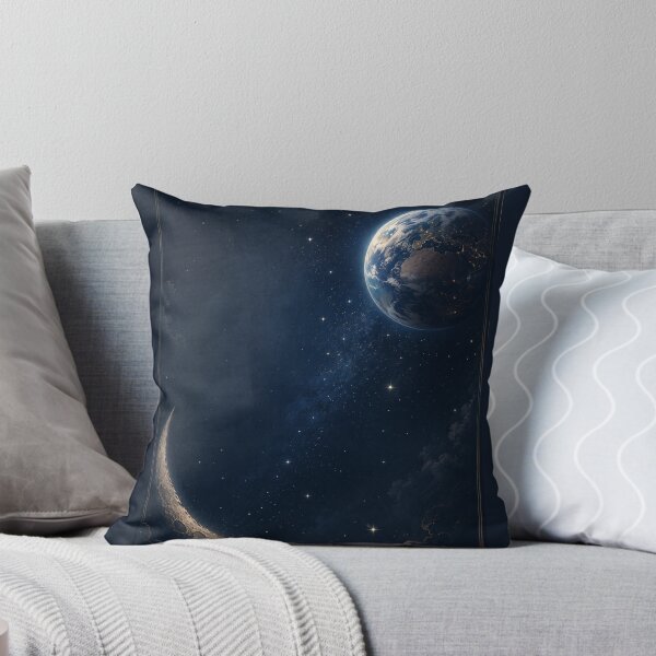 Item preview, Celestial Earth & Moon – Mystical Constellation Map Space Art Print – Astrology Wall Decor designed and sold by @SHINTOSARTSTORE.