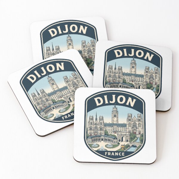 Item preview, Dijon France Vintage Travel Badge designed and sold by k3rstman1.