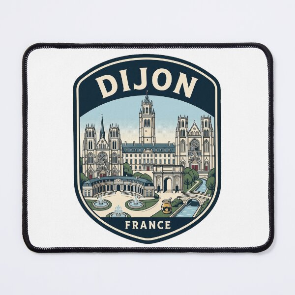 Item preview, Dijon France Vintage Travel Badge designed and sold by k3rstman1.