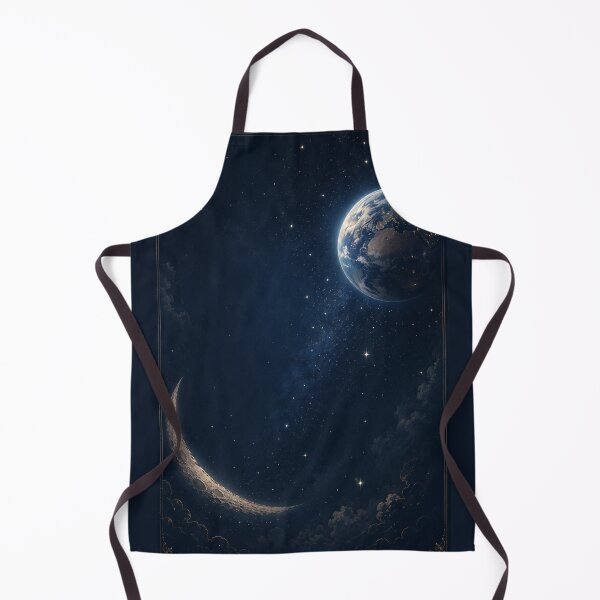 Item preview, Celestial Earth & Moon – Mystical Constellation Map Space Art Print – Astrology Wall Decor designed and sold by @SHINTOSARTSTORE.