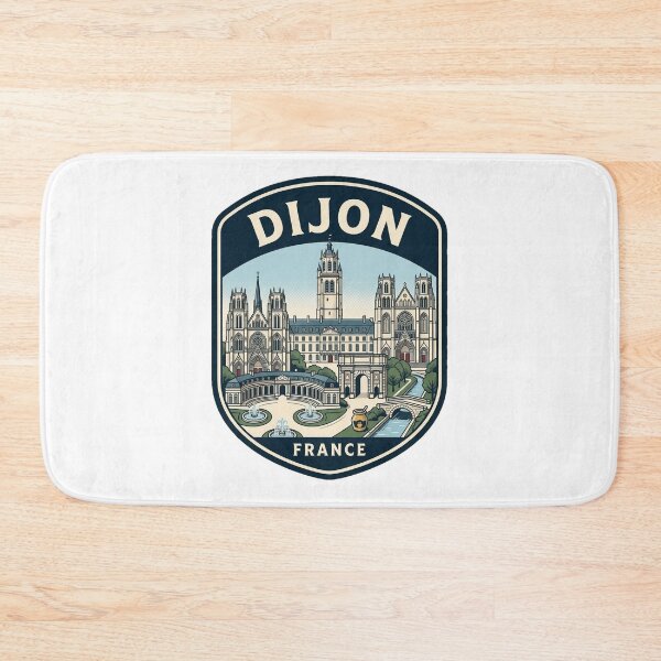 Item preview, Dijon France Vintage Travel Badge designed and sold by k3rstman1.