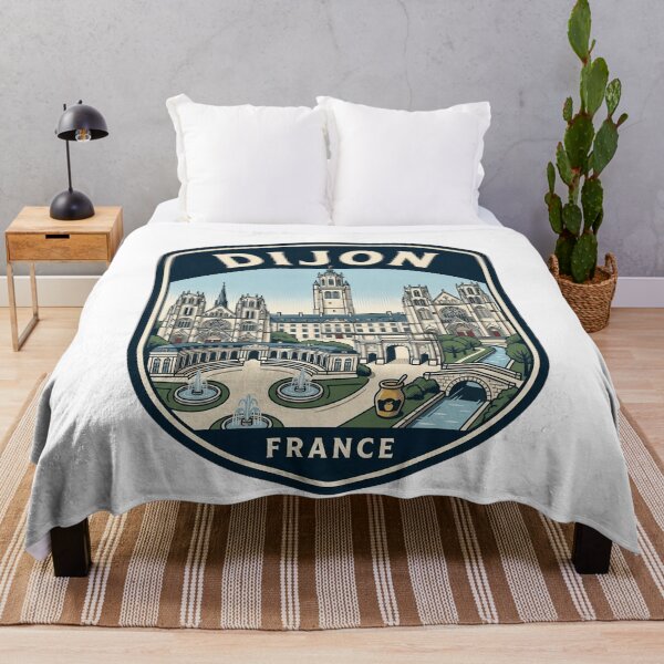 Item preview, Dijon France Vintage Travel Badge designed and sold by k3rstman1.