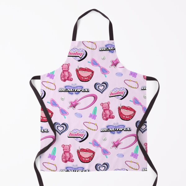 Item preview, Glossy Y2K Bling Icons Seamless Pattern designed and sold by jianina-alondra.