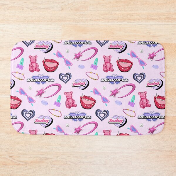 Item preview, Glossy Y2K Bling Icons Seamless Pattern designed and sold by jianina-alondra.