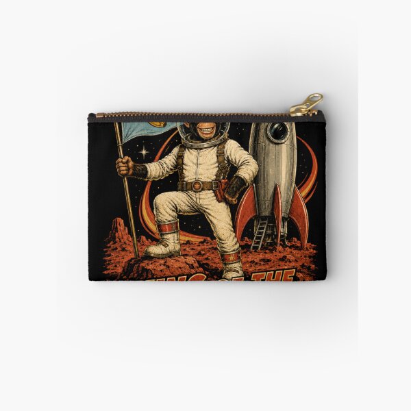 Item preview, King of the Red Planet! – Retro Mars Space Chimp designed and sold by Quantum Fashion.