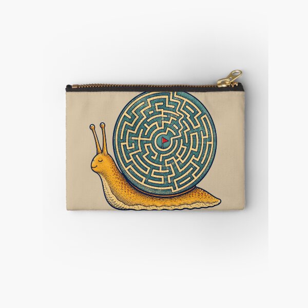 Item preview, Maze Snail – Slow Journey to the Goal designed and sold by VioVibe.