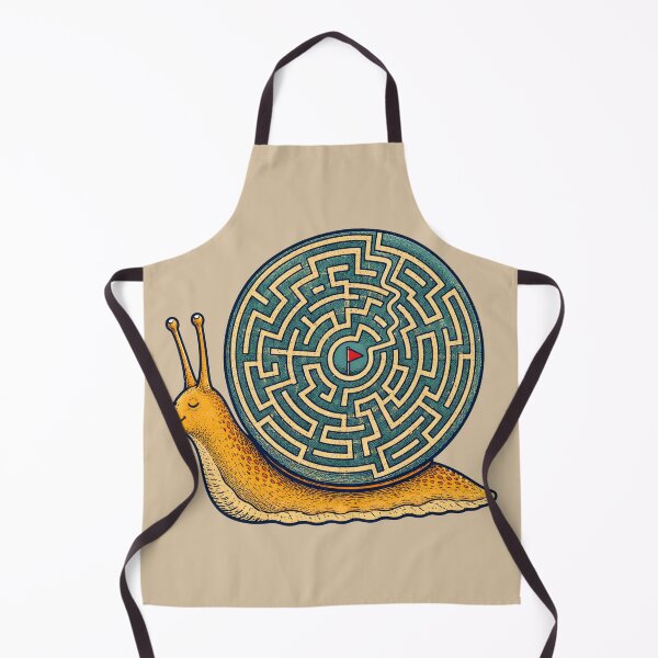 Item preview, Maze Snail – Slow Journey to the Goal designed and sold by VioVibe.