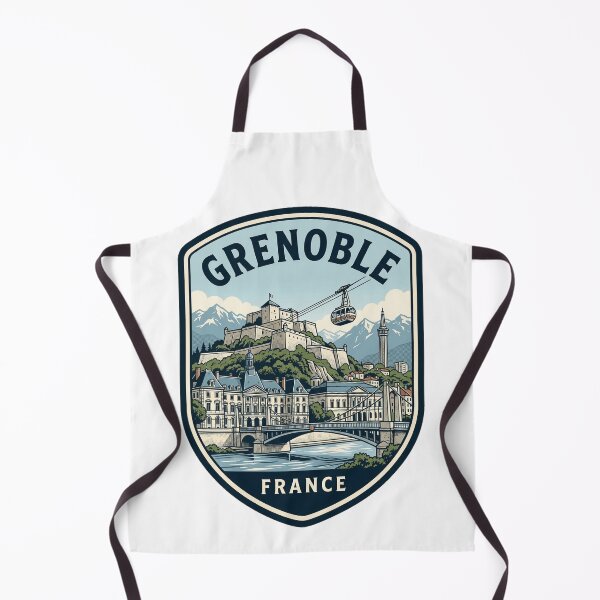 Item preview, Grenoble France Vintage Travel Badge designed and sold by k3rstman1.