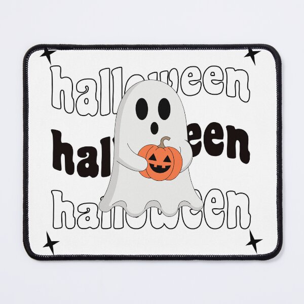 Item preview, Cute Ghost Holding Pumpkin Halloween Spooky Design designed and sold by Tafa_Design.