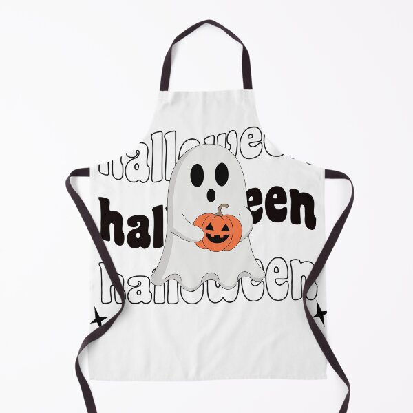 Item preview, Cute Ghost Holding Pumpkin Halloween Spooky Design designed and sold by MOCH- ART.
