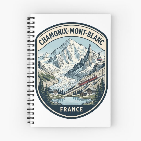 Item preview, Vintage Chamonix Mont Blanc France Mountain Hiking designed and sold by k3rstman1.
