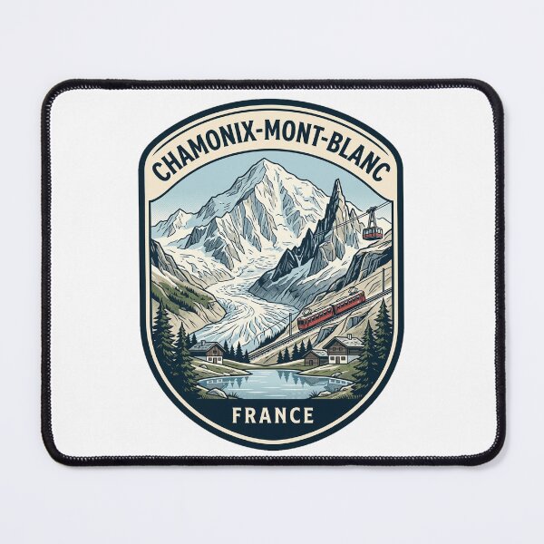 Item preview, Vintage Chamonix Mont Blanc France Mountain Hiking designed and sold by k3rstman1.
