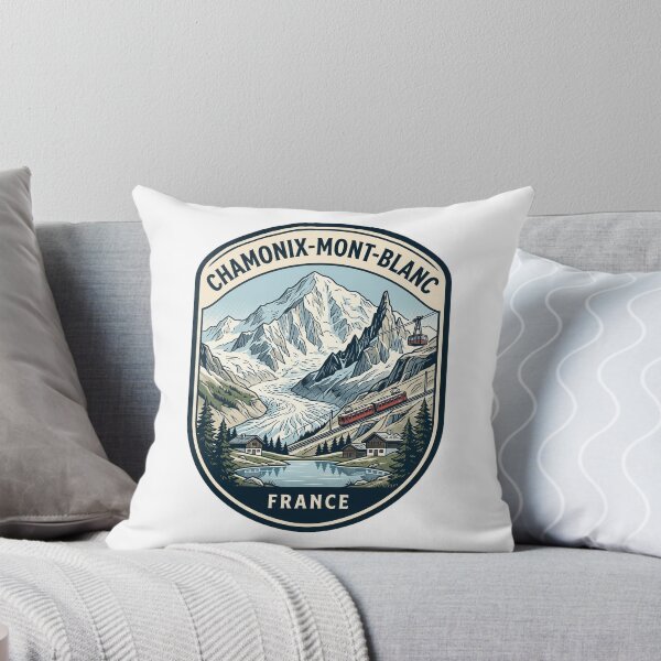 Item preview, Vintage Chamonix Mont Blanc France Mountain Hiking designed and sold by k3rstman1.