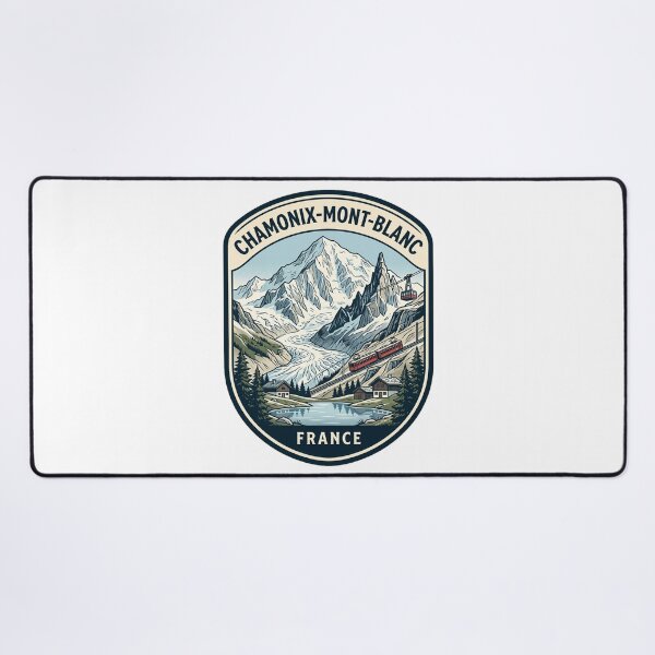 Item preview, Vintage Chamonix Mont Blanc France Mountain Hiking designed and sold by k3rstman1.