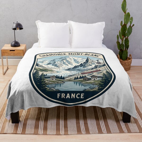 Item preview, Vintage Chamonix Mont Blanc France Mountain Hiking designed and sold by k3rstman1.