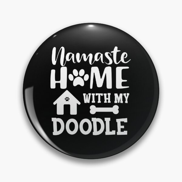 Item preview, Namaste Home With My Doodle Paw Bone House Design designed and sold by GiaoCalonas.