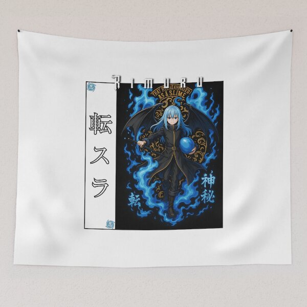 Item preview, Blue Hair Slime Sovereign Red String Assassin Graphic designed and sold by lamiarte.