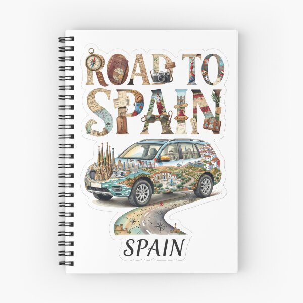 Item preview, Pegatina de viaje Camino a España designed and sold by Imaginarium of Chaos falcon88 .