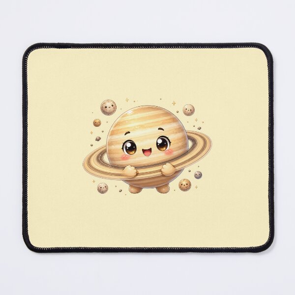 Item preview, Planet Saturn Kawaii designed and sold by Lolilas.