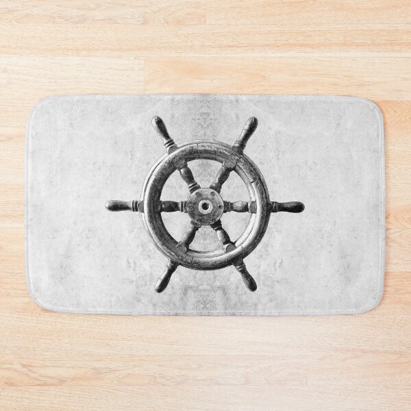 Item preview, Vintage Wooden Ships Wheel Nautical Helm Maritime designed and sold by Ghoul Enterprises.