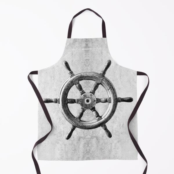 Item preview, Vintage Wooden Ships Wheel Nautical Helm Maritime designed and sold by Ghoul Enterprises.