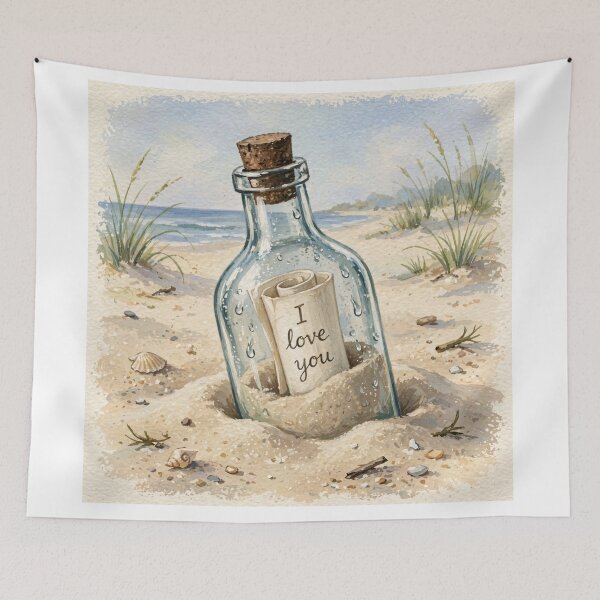 Item preview, Message in a botle designed and sold by ZeusGallery.