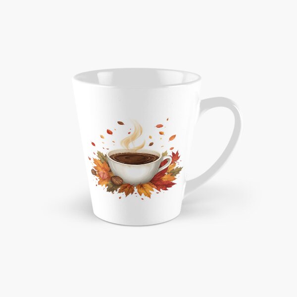 Item preview,  Falling Leaves & Hot Coffee designed and sold by catcurio.