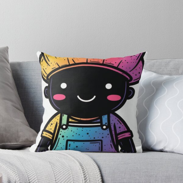 Item preview, Colorful kawaii baker with a smile and chef's hat designed and sold by Mianku | Für das Leben.