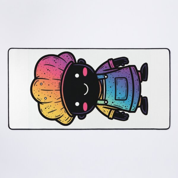 Item preview, Colorful kawaii baker with a smile and chef's hat designed and sold by Mianku | Für das Leben.