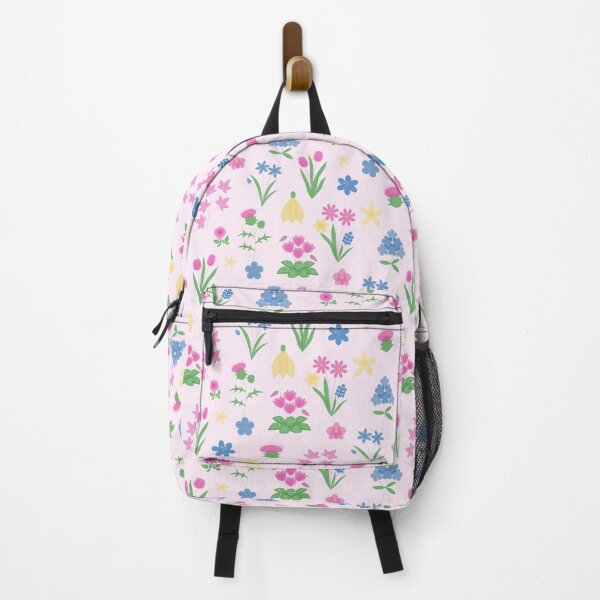 Item preview, Wildflower Meadow Pink Botanical Seamless Pattern designed and sold by jianina-alondra.