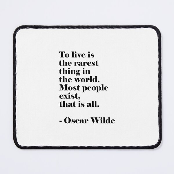Item preview, Oscar Wilde Famous Quotes designed and sold by Inspirationmotivation.