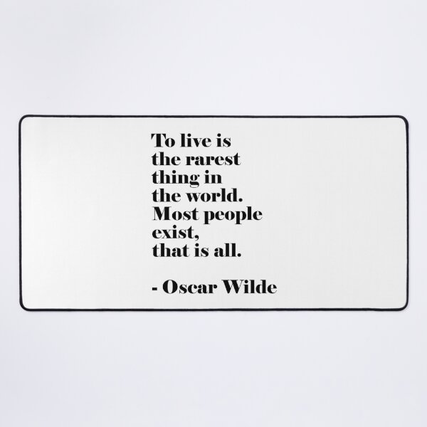 Item preview, Oscar Wilde Famous Quotes designed and sold by Inspirationmotivation.