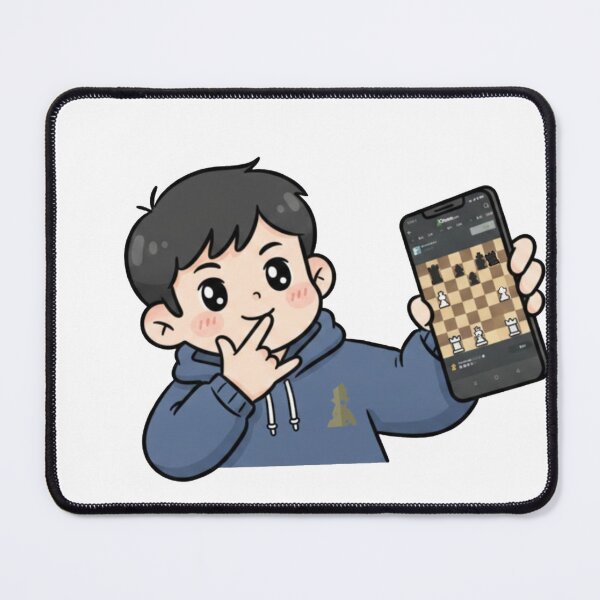 Item preview, Just One More Chess Game – Online Chess Player Sticker designed and sold by Chezzstix.