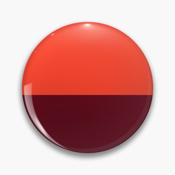 Item preview, Minimalist Bold Red Orange and Deep Maroon Color Block designed and sold by pluielegere.