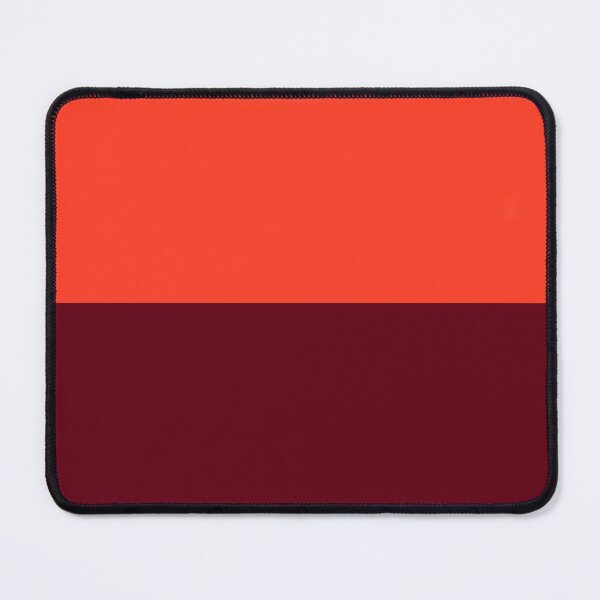 Item preview, Minimalist Bold Red Orange and Deep Maroon Color Block designed and sold by pluielegere.