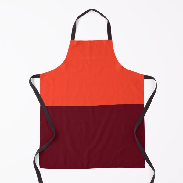Item preview, Minimalist Bold Red Orange and Deep Maroon Color Block designed and sold by pluielegere.